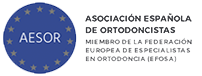 AESOR, asociación española de ortodoncistas, miembro de la federación europea de especialistas en ortodoncia