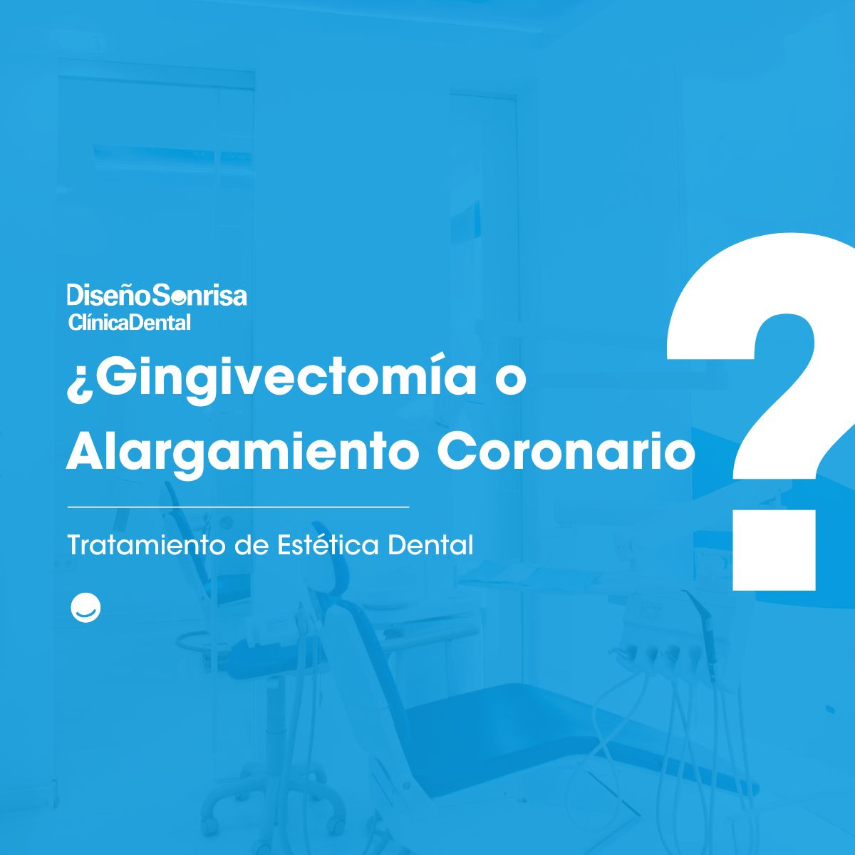 gingivectomia o alargamiento coronario clinica dental diseño sonrisa almeria